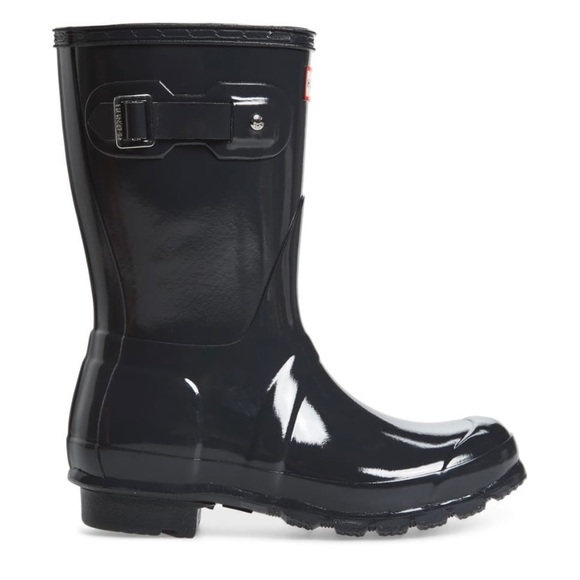 NWT *HUNTER `Original Short’ Gloss Rain Boot - Picture 3 of 12
